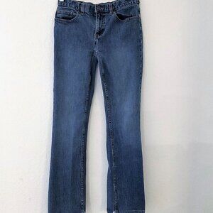 OLD NAVY BOOT CUT JEANS LOW WAIST STRETCH 2L